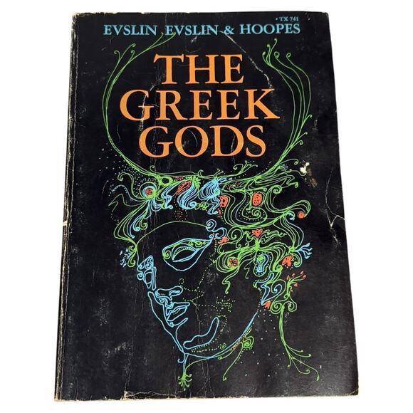 SET VTG 70s PB Books "The Greek Gods" "Heroes & Monsters" Evslin Evslin & Hoopes - Picture 3 of 16